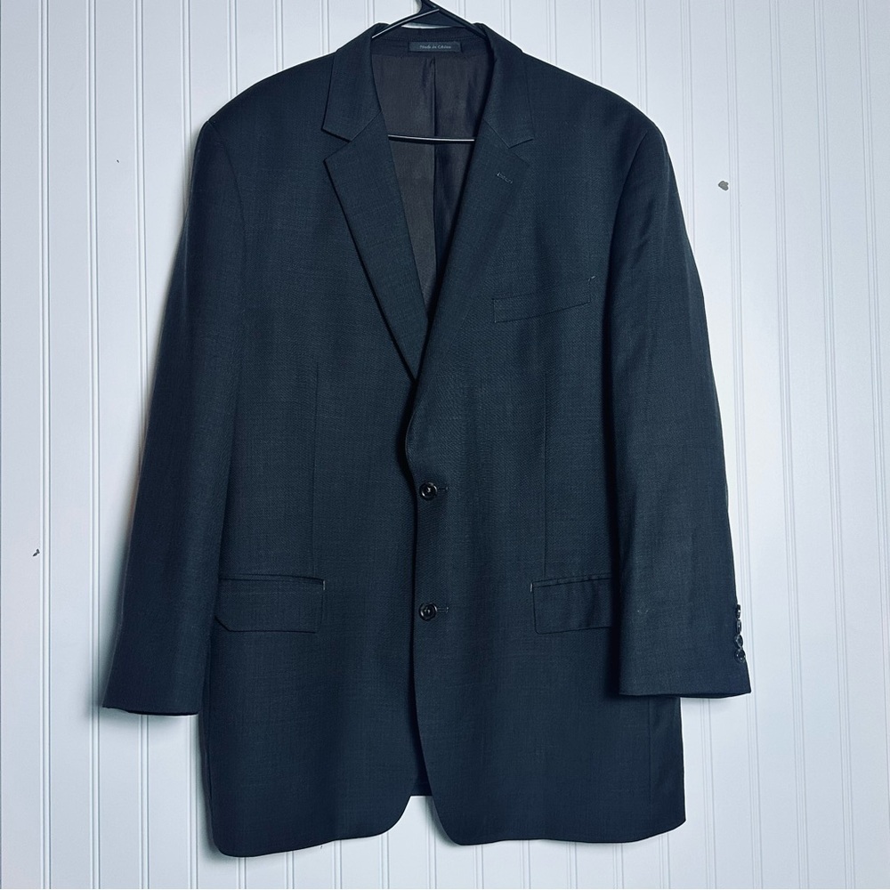 Michael Kors 100% Wool Blazer Suit 44 R business Office Work - Picture 1 of 10